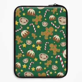 Festive - Christmas Patterns Laptop Sleeve Reusable Material Protective Detailing Edge