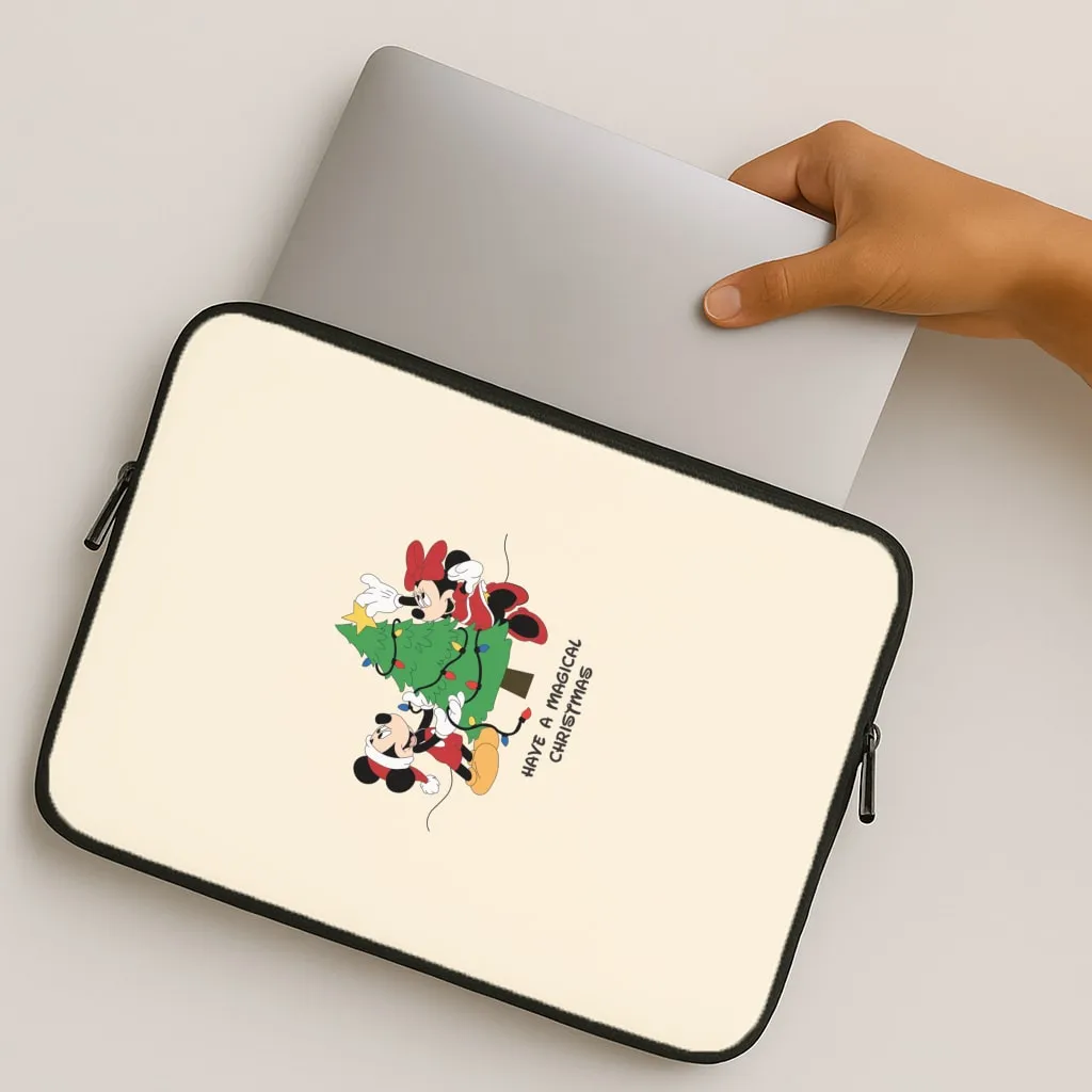 Festive Fairytale Mice - Christmas Laptop Sleeve Refined Protection