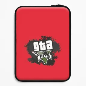 Five - Video Game Laptop Sleeve Subtle Touch Soft Interior