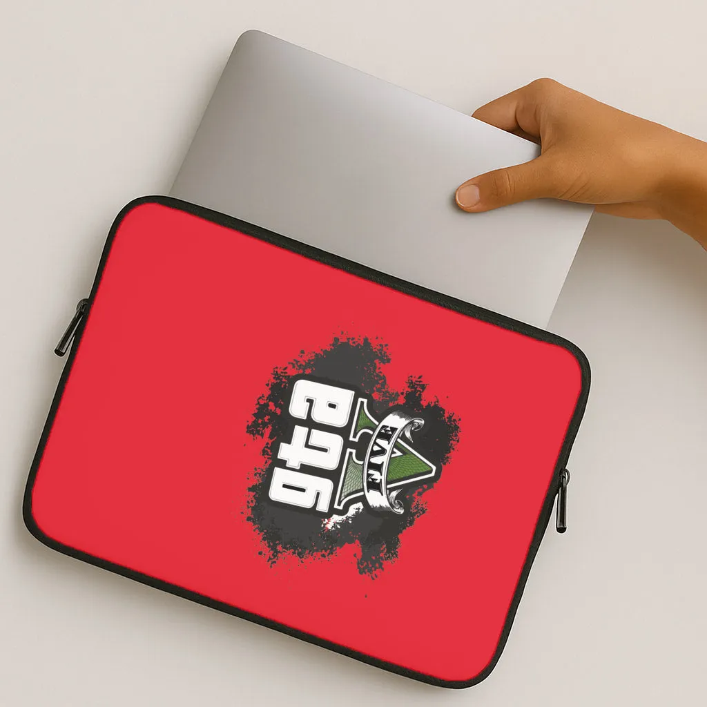 Polished Style Casual Look Five - Video Game Laptop Sleeve