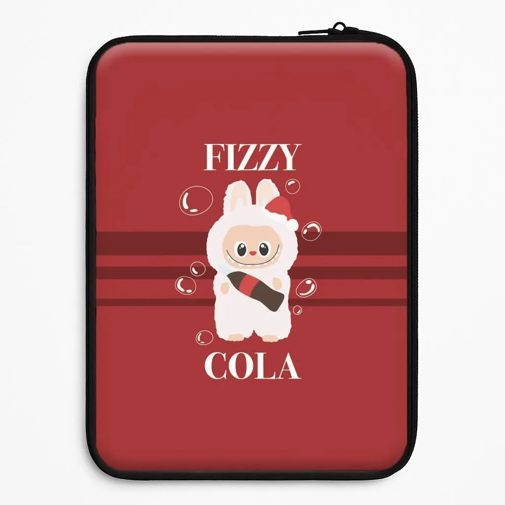 Matte Surface Design Durable Layer Fizzy Cola Monster Laptop Sleeve