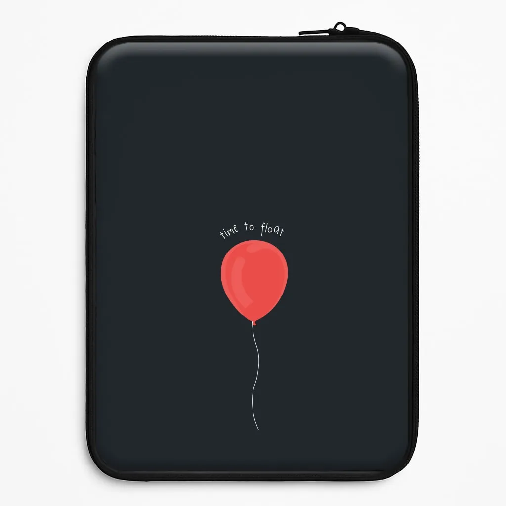 Comfort Build Layer Time To Float - Clown Laptop Sleeve