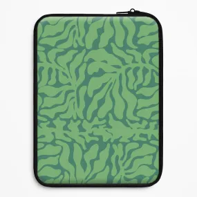 Green Leaves - Foliage Laptop Sleeve Polished Style
