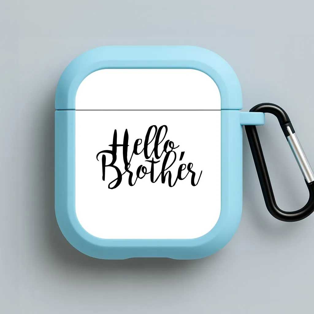 fashion commuter airpods protector lightweight dustproof protector Hello Brother - VD AirPods Case