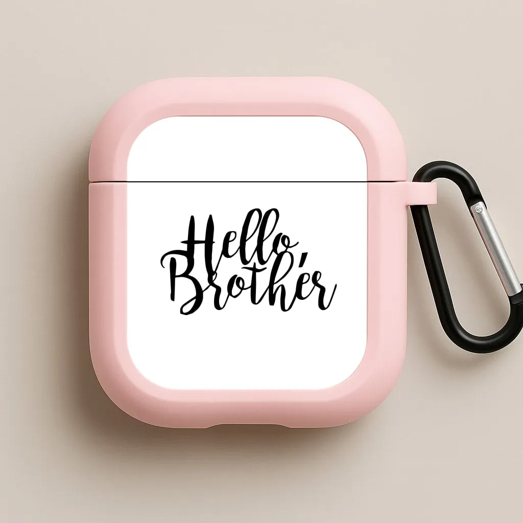 Hello Brother - VD AirPods Case portable gradient commuter handmade leather airpods case