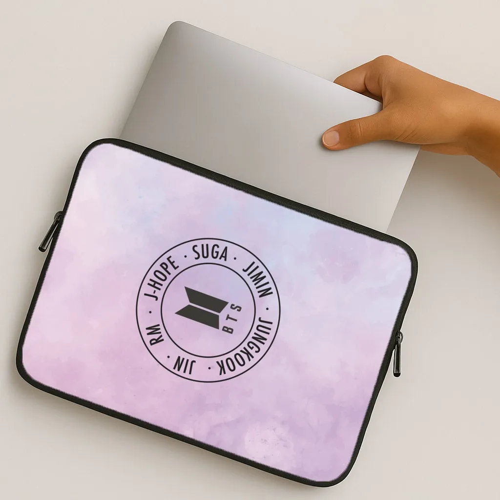 Chic Accessory Stylish Detailing Galaxy Logo - BTS Laptop Sleeve