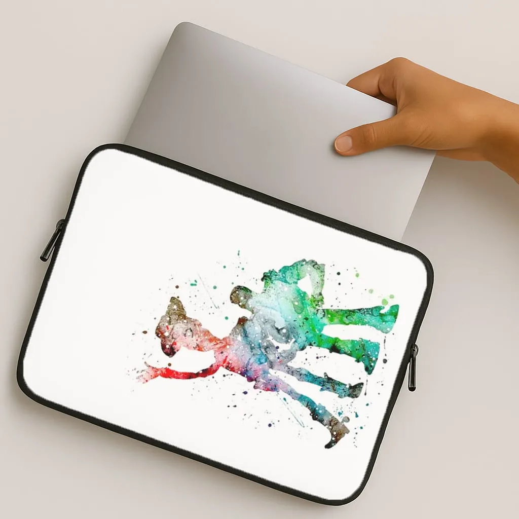 Comfort Texture Layer Watercolour Woody & Buzz A Story of Toys Fairytale Laptop Sleeve