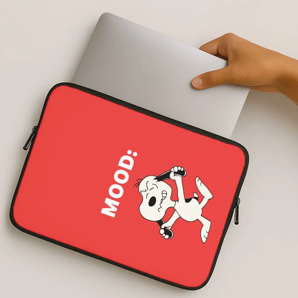 Mood Cartoon Beagle  Laptop Sleeve Protective Shell Design