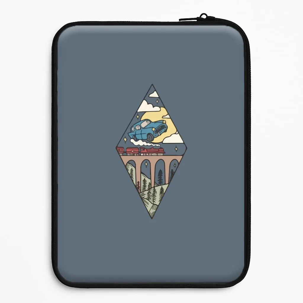 Grip Layer Travel Essential Flying Car Laptop Sleeve