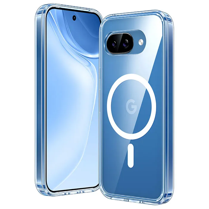 Universal Design FNTCASE for Google Pixel 9A 6.1 inch Case: Magnetic Charging Anti Yellowing Shockproof Magsafe Support Phone Case