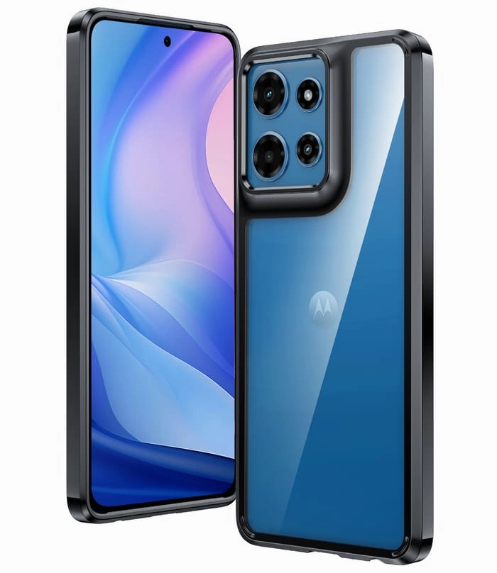 Ergonomic Shape Comfort Finish Layer FNTCASE for Moto G 5G 2025 6.7 inch Clear Case: Wireless Charging Anti Yellowing Shockproof Phone Case