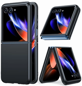 Matte Texture Design FNTCASE For Motorola Razr Plus 2024/ Razr Plus 2025/ Razr 50 Ultra/ Razr 60 Ultra Military Grade Shockproof Matte Rugged Full Body Drop Protection Phone Case - Frosted Oil Spray Touch