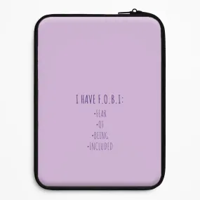Portable Layer F.O.B.I Laptop Sleeve