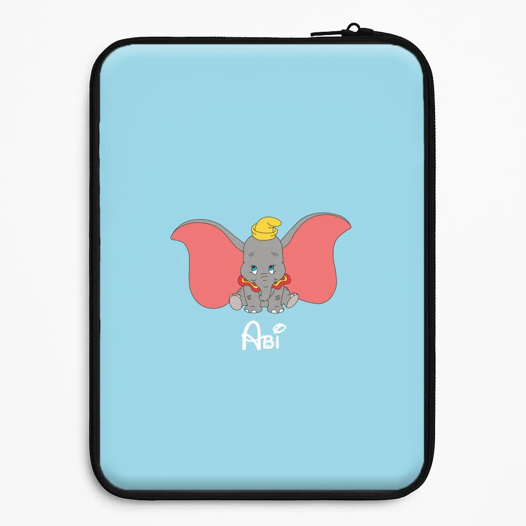 Dumbo - Personalised Fairytale Laptop Sleeve Crystal Finish Premium Texture Design