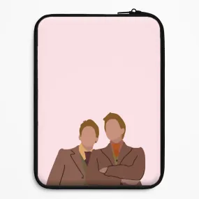 Recyclable Material Fred And George Laptop Sleeve