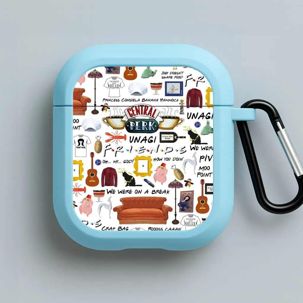 Friends Collage AirPods Case Compact Lifestyle Case