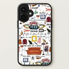 Friends Collage Phone Case High End Look Elegant Comfort