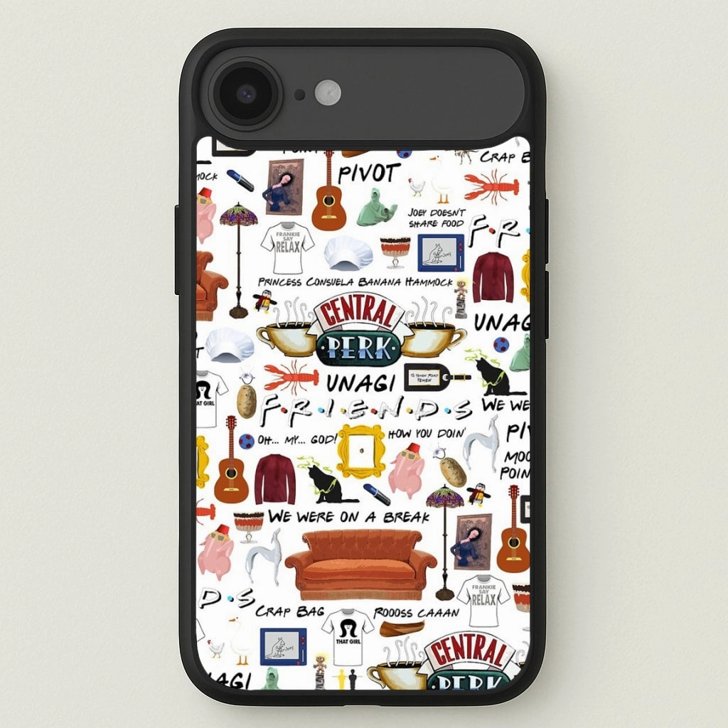 Friends Collage Phone Case premium design Compact Grip