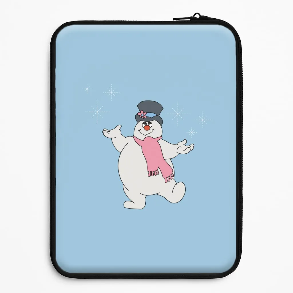 Frosty - Snowman Laptop Sleeve Modern Style
