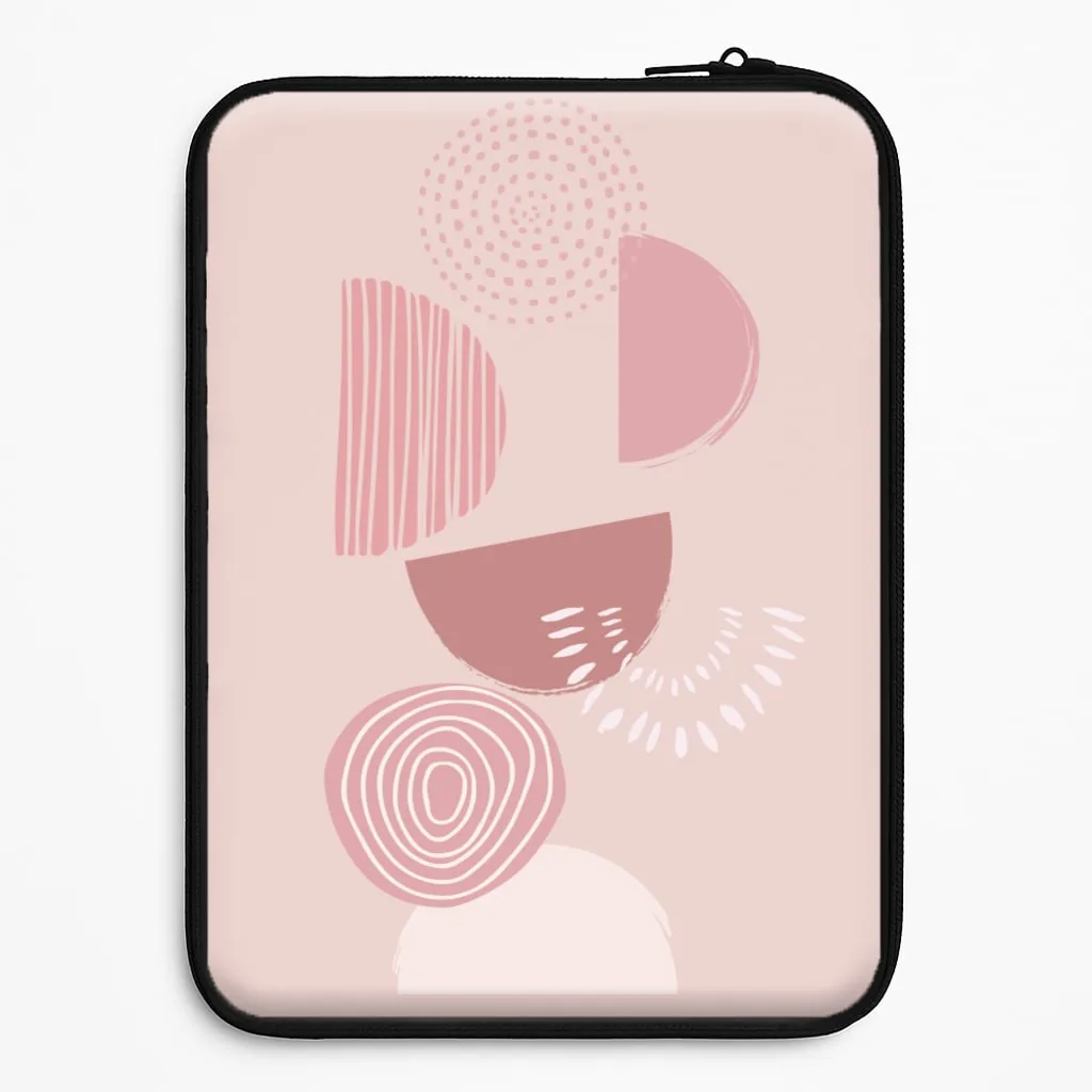 Glossy Pattern Frosted surface Abstract Geometric I Laptop Sleeve