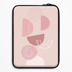 Glossy Pattern Frosted surface Abstract Geometric I Laptop Sleeve