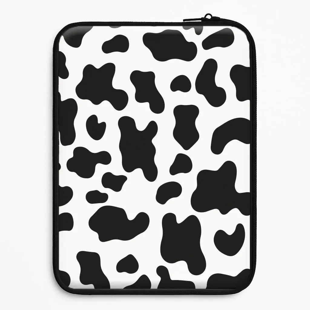 Cow - Animal Patterns Laptop Sleeve Flexible Grip Texture