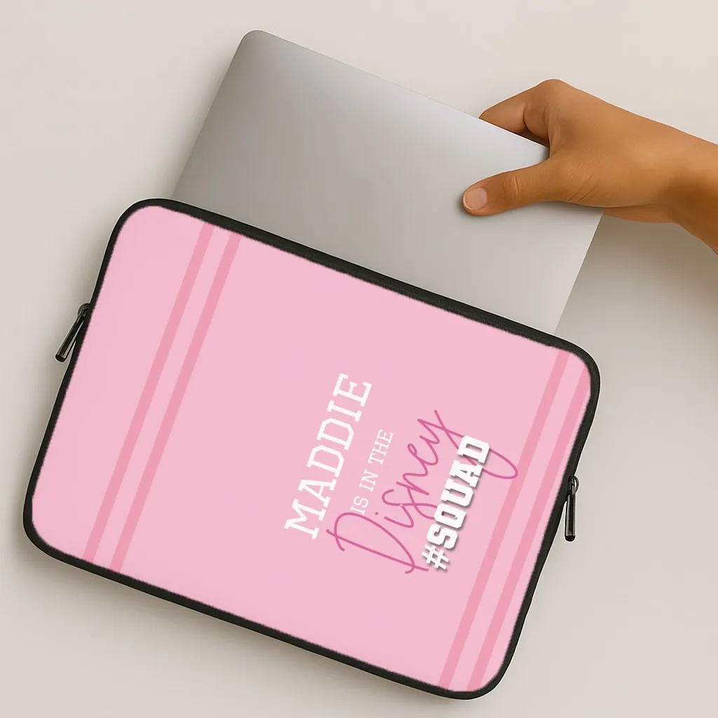 Fairytale Squad - Personalised Fairytale Laptop Sleeve Fashion Choice