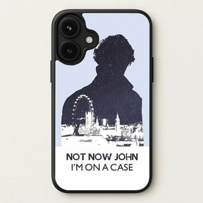 Now Now John, I'm On A Case Phone Case Soft Layer Texture Durable Pattern Texture