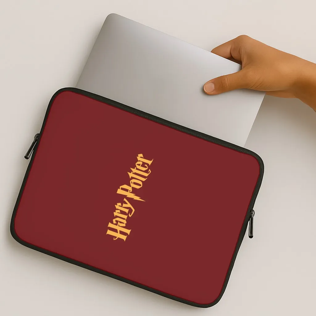 Game Typography Laptop Sleeve Daily Durability