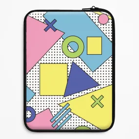 Modern Design Texture Geometric Abstract Shapes Pattern Laptop Sleeve