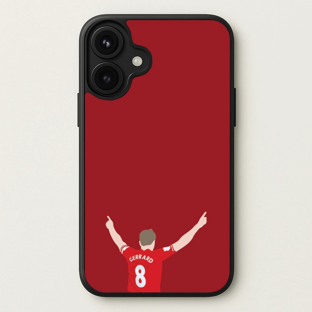 Minimal Protection Premium Feel Layer Gerrard - Football Phone Case