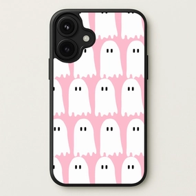 Ghostin - Halloween Phone Case Protective Build Hybrid Build Texture