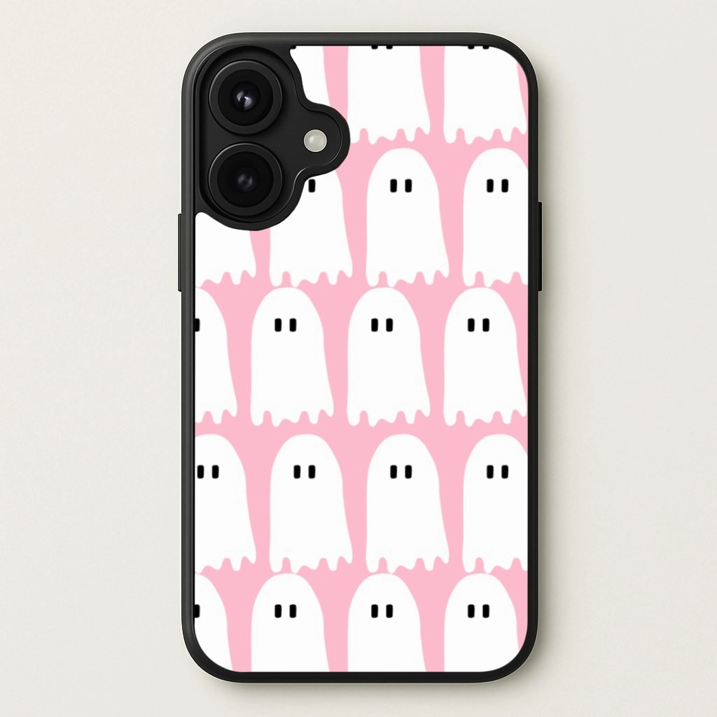 Ghostin - Halloween Phone Case Protective Build Hybrid Build Texture