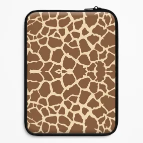 Compact Design Giraffe - Animal Patterns Laptop Sleeve