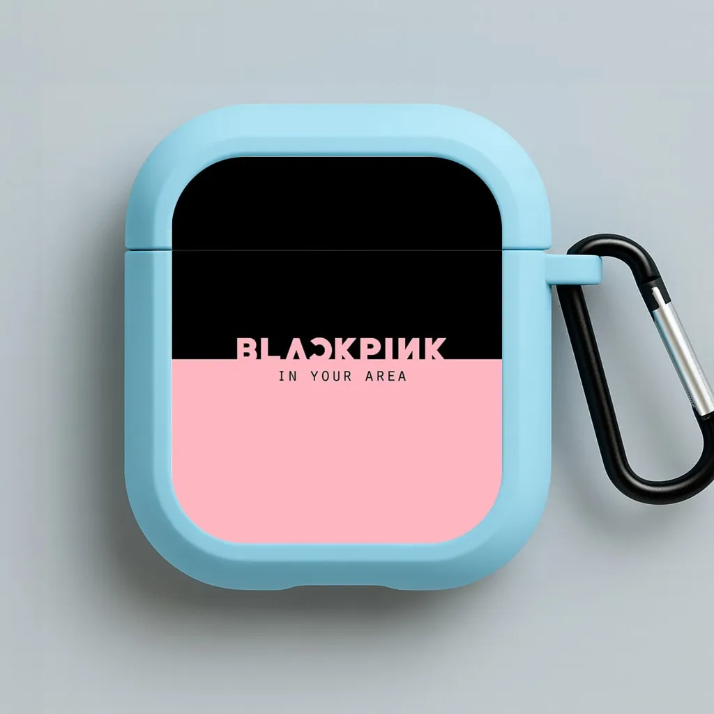 ultra thin portable airpods protector Girl K-Pop Band In Your Area AirPods Case