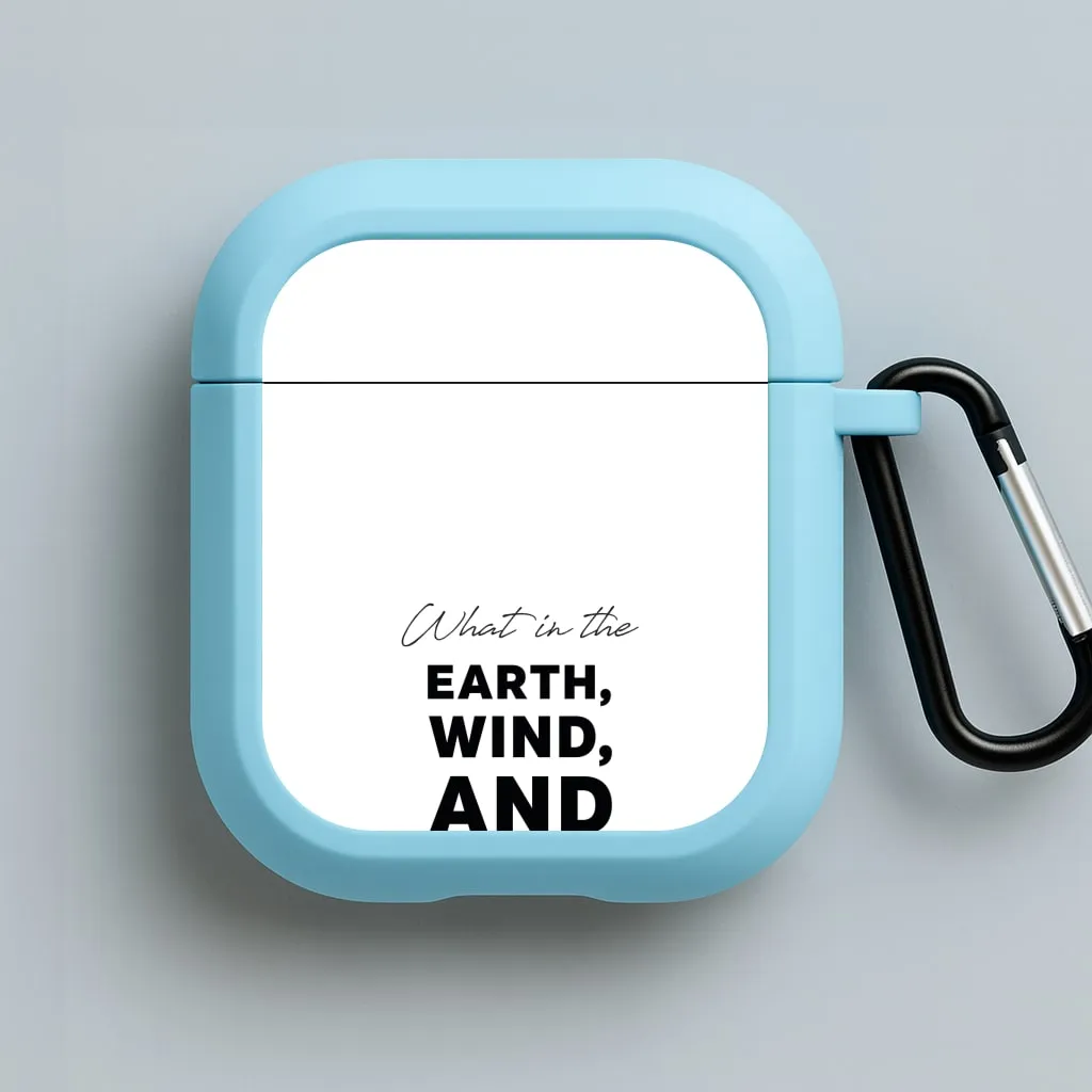 durable everyday airpods case What In The Earth, Wind And Fire AirPods Case