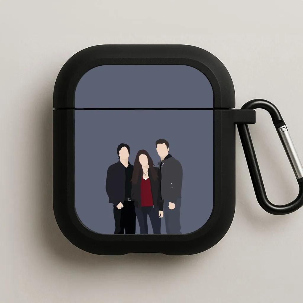 Fashion Silicone Texture Fashion Tech Organizer Main Characters - VD AirPods Case