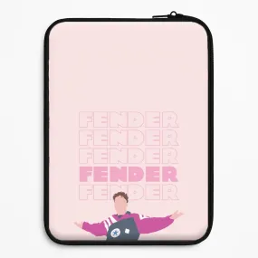 Fender Pink Sports Jersey Laptop Sleeve Matte Protection