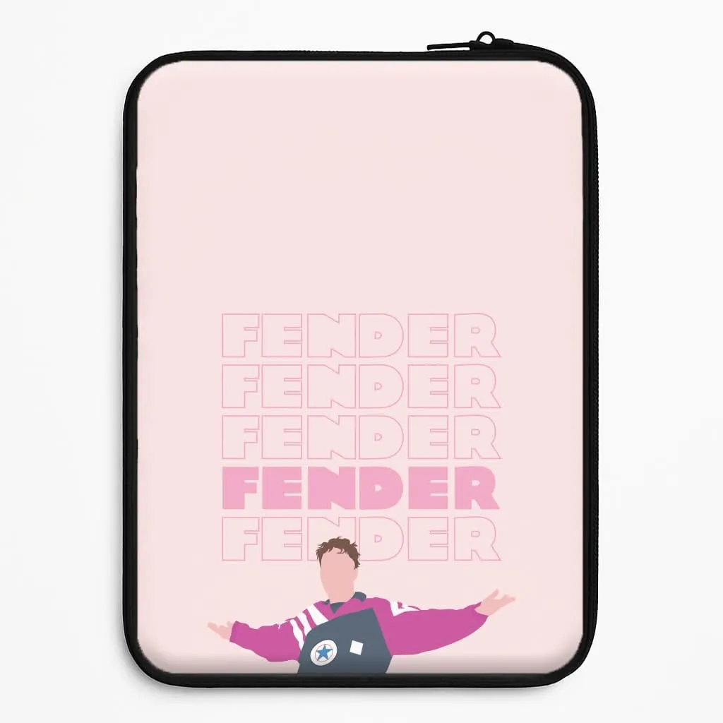 Fender Pink Sports Jersey Laptop Sleeve Matte Protection