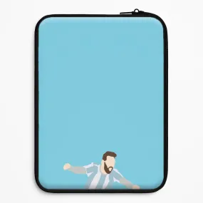 Lightweight Feel Goal - Messi Laptop Sleeve