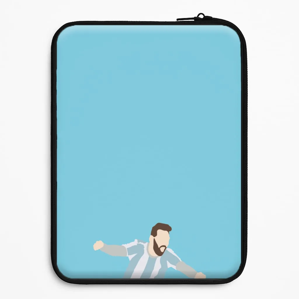 Lightweight Feel Goal - Messi Laptop Sleeve
