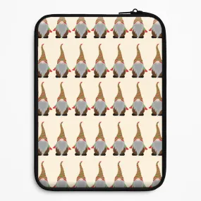 Gonks - Christmas Patterns Laptop Sleeve Protective Layer