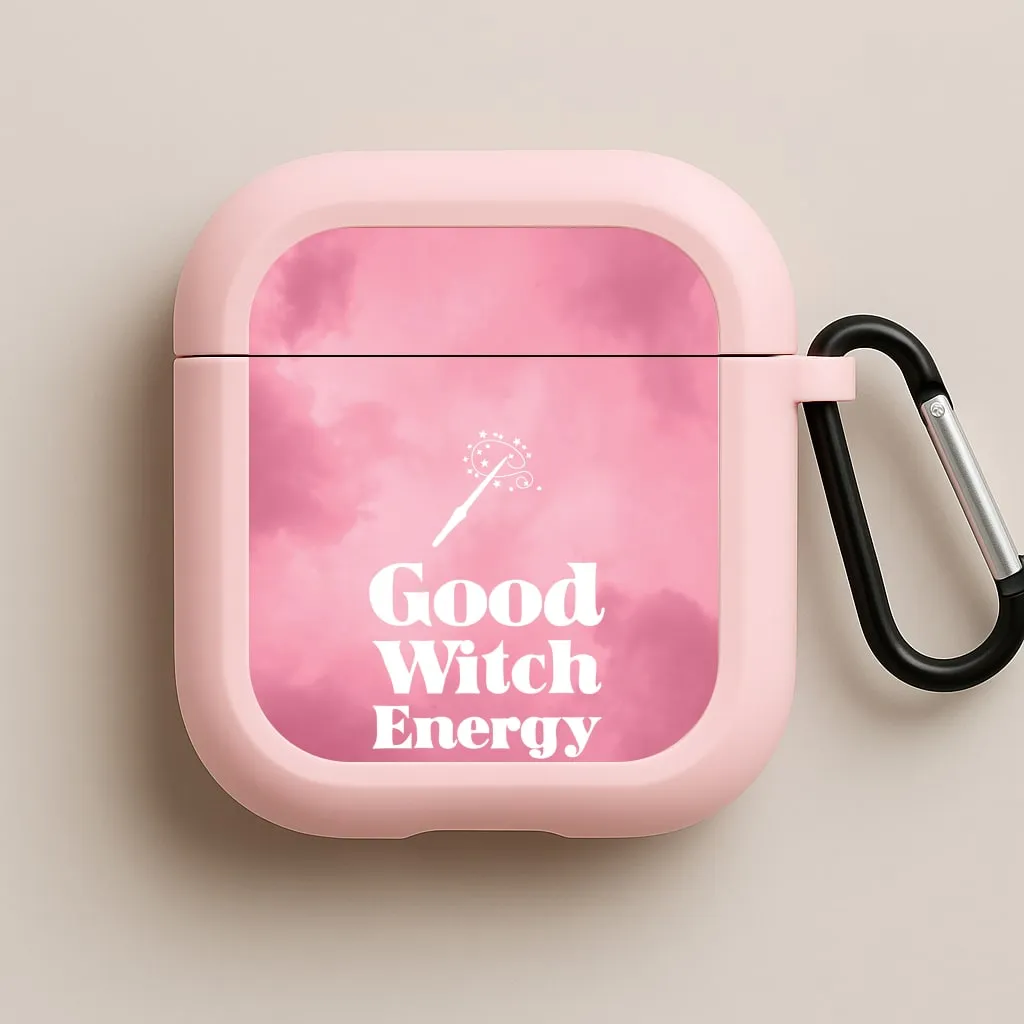 Good Witch Energy AirPods Case anti collision silicone shell