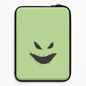 Green Face Laptop Sleeve Comfort Shield