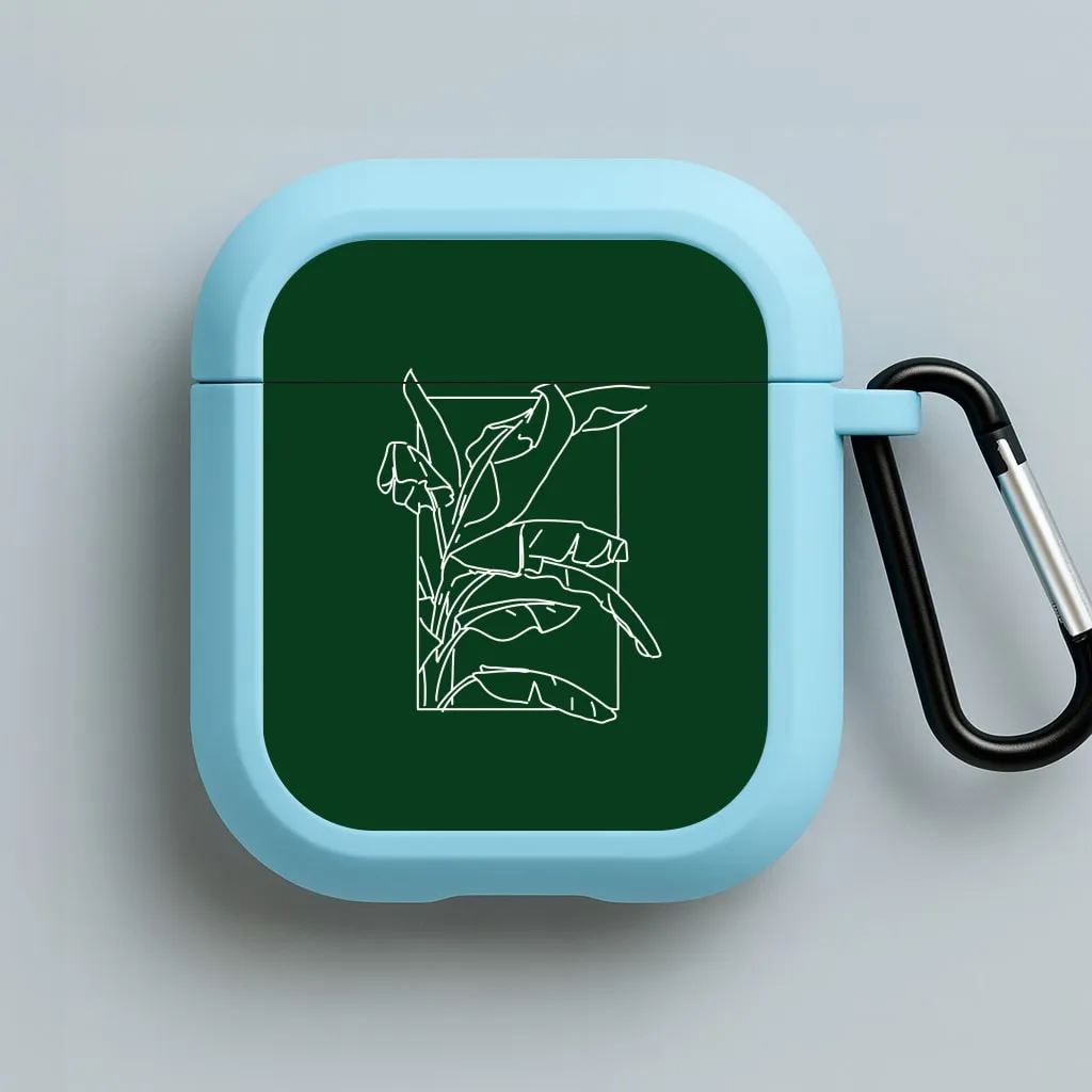 Green Leaf - Foliage AirPods Case matte surface airpods case