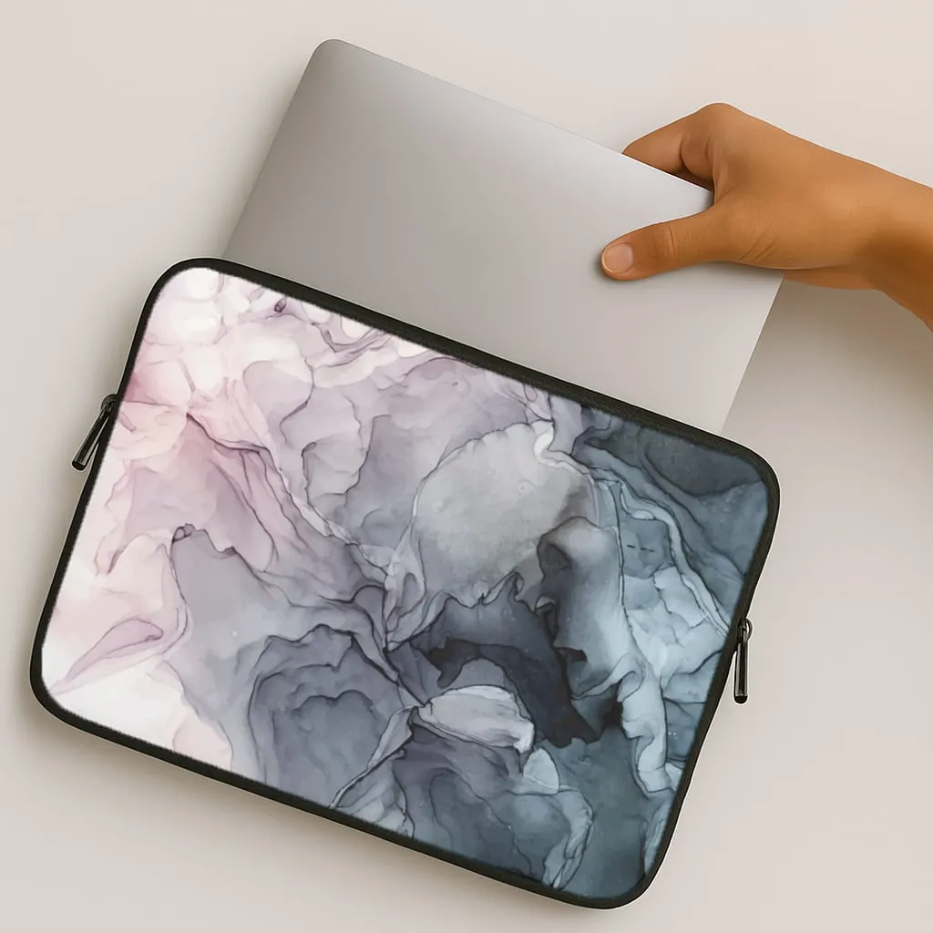 Grey Eclipse Laptop Sleeve Colorful Finish