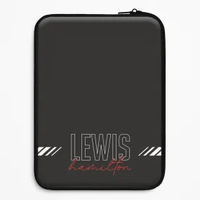 Racer Stripes Hamilton Laptop Sleeve Refined Look