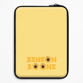 Boone Sunflowers Laptop Sleeve Premium Detail