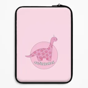 Cutiesaurus - Dinosaurs Laptop Sleeve Shock Guard Soft Shield