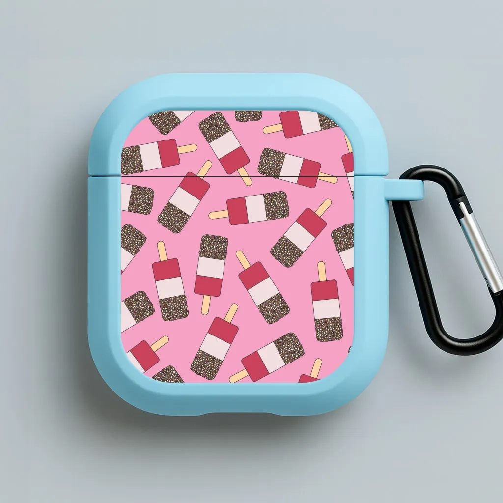 Fab - Ice Cream Patterns AirPods Case Portable Slim Shell